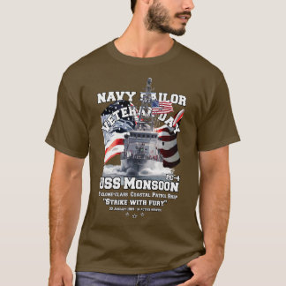 USS Monsoon PC4 Küstenschutzschiff T-Shirt