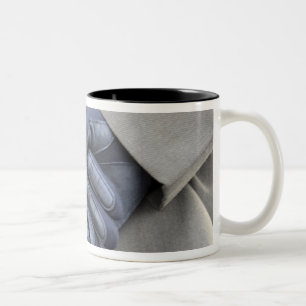 USS New York Zweifarbige Tasse