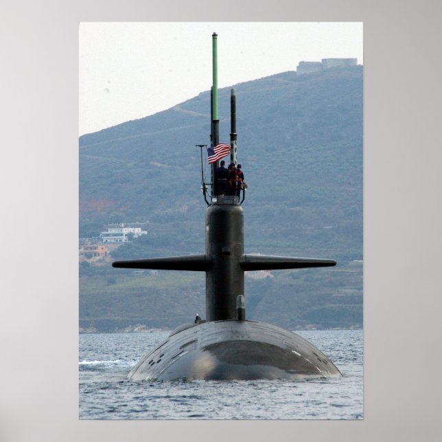 USS Newport News (SSN 750) Poster (Vorne)