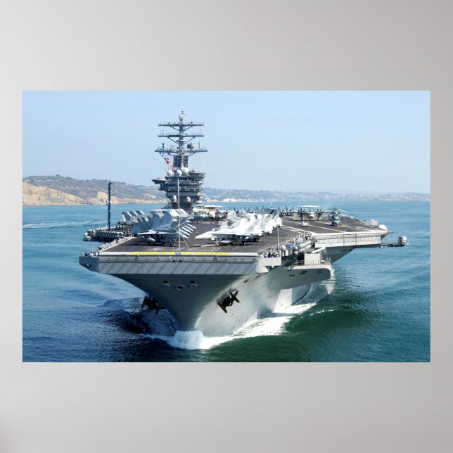 USS Nimitz (CVN 68) Poster (Vorne)