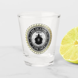 USS Oklahoma (SSN-802) Schnapsglas