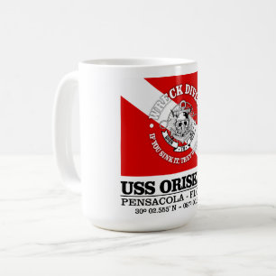 USS Oriskany (beste Wracks) Kaffeetasse