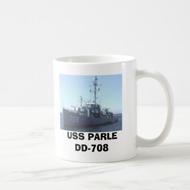 USS PARLE DD708 KAFFEETASSE (Rechts)