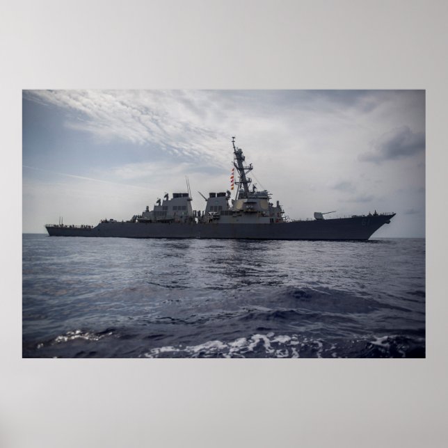 USS Ramage (DDG 61) Poster (Vorne)