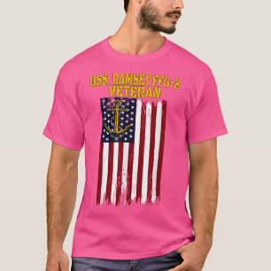 USS Ramsey FFG2 Frigate Veterans Day Veterans Day  T-Shirt