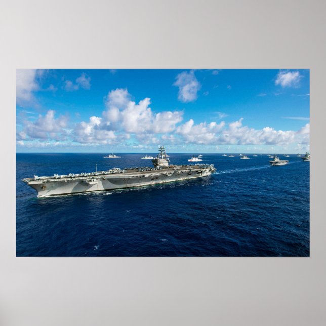 USS Ronald Reagan (CVN 76) Poster (Vorne)