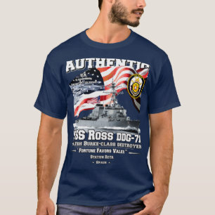 USS Ross DDG71 Zerstörer T-Shirt