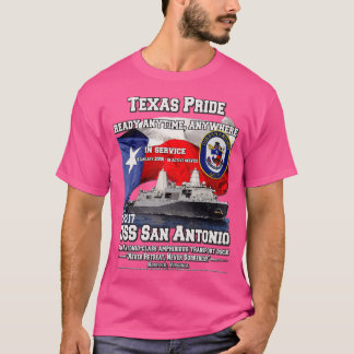 USS San Antonio LPD17 Amphibientransporter T-Shirt