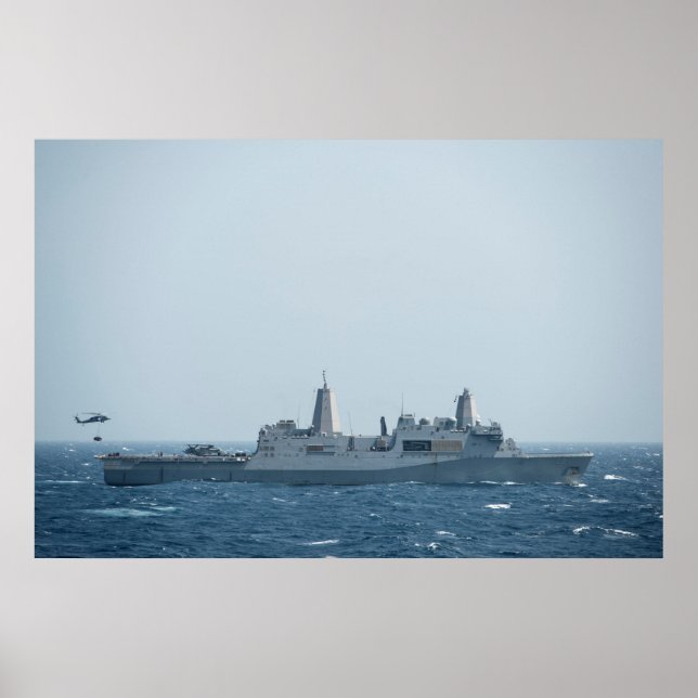 USS San Diego (LPD 22) Poster (Vorne)