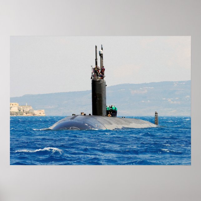 USS San Juan (SSN 751) Poster (Vorne)