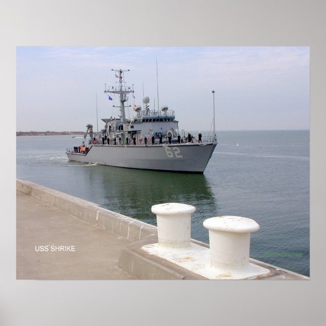 USS Shrike (MHC 62) Poster (Vorne)