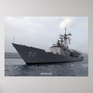 USS Taylor Poster