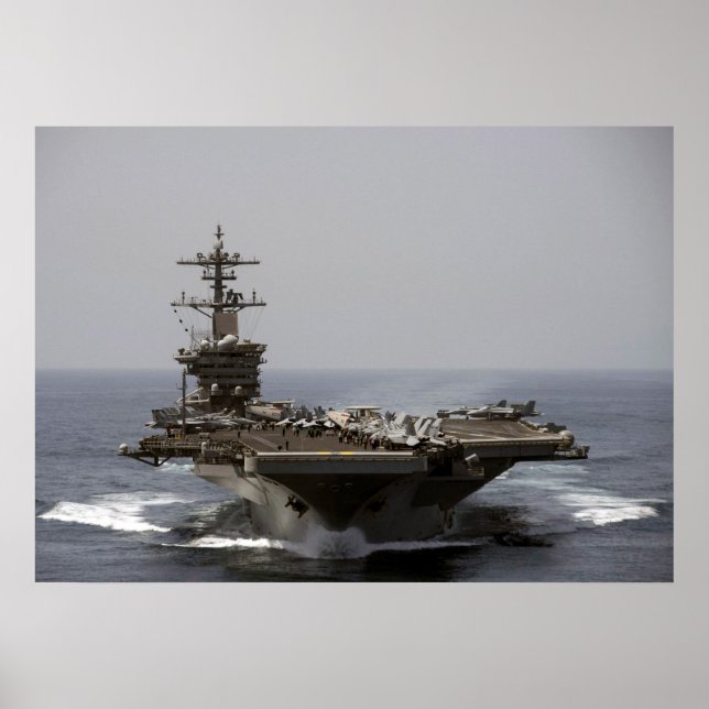 USS Theodore Roosevelt (CVN 71) Poster (Vorne)