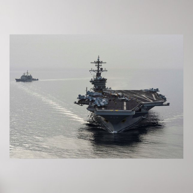 USS Theodore Roosevelt (CVN 71) Poster (Vorne)
