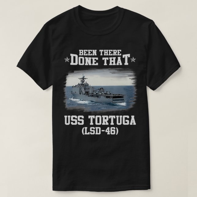 USS Tortuga LSD46 Veterans Day Veterans Day Day Da T-Shirt (Design vorne)