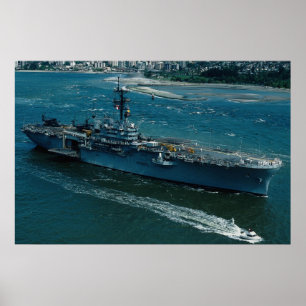 USS Tripoli", LPH 10 Hubschrauber-Landungschiff Poster