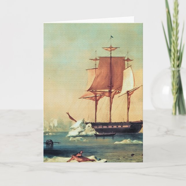 USS Vincennes Karte (Vorderseite)