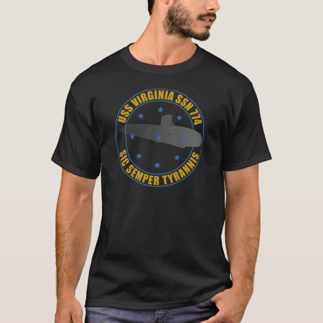 USS Virginia T-Shirt (Vorderseite)