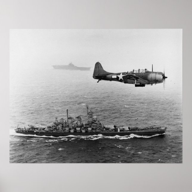 USS Washington Poster (Vorne)