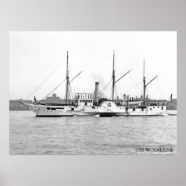 USS Wolverine Poster
