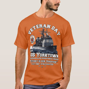USS Yorktown CG48 US-Marineveterans T-Shirt