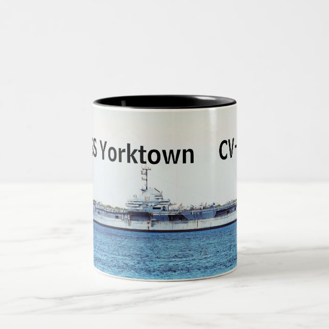 USS Yorktown Coffee Mug (Centre)