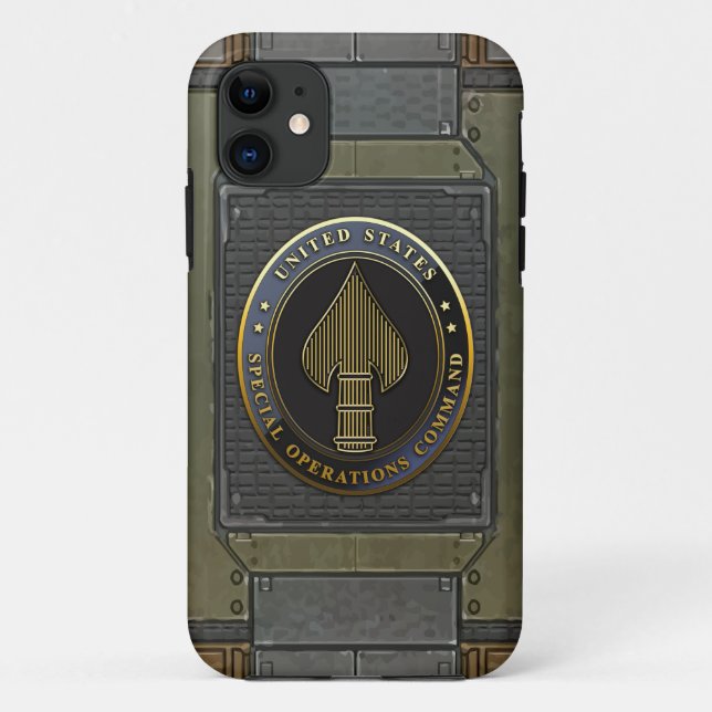 USSOCOM Emblem Case-Mate iPhone Hülle (Rückseite)