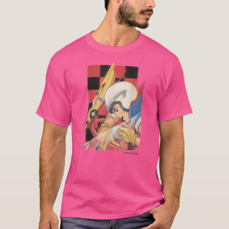 USSpeed Rennstreifen Rot kariert T-Shirt