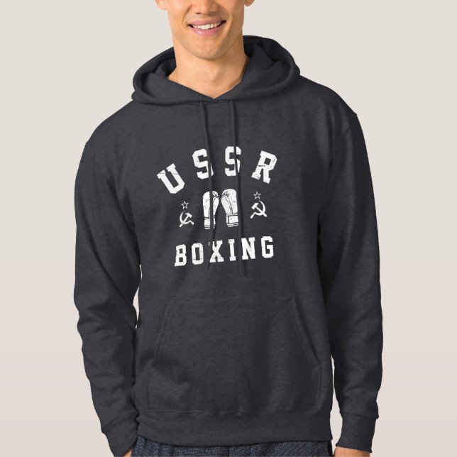 USSR-Boxing Hoodie (Vorderseite)