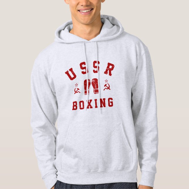 USSR-Boxing Hoodie (Vorderseite)