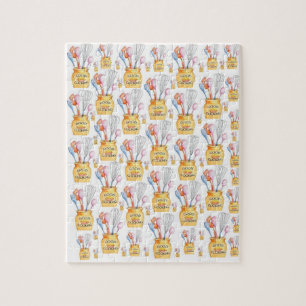 Ustensiles de bonne Cuisine Jigsaw Puzzle Daisy