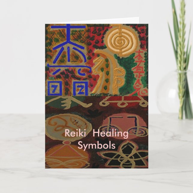 USUI REIKI Symbole Karte (Vorderseite)