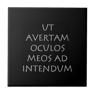 Ut avertam oculos meos ad intendum fliese