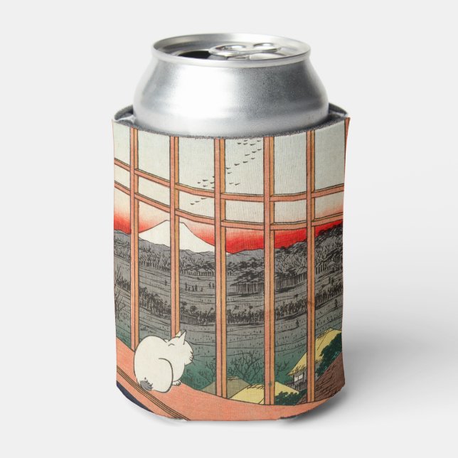 Utagawa Hiroshige - Felder in Asakusa - Rice Dosenkühler (Kanne Vorderseite)