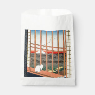Utagawa Hiroshige - Felder in Asakusa - Rice Geschenktütchen