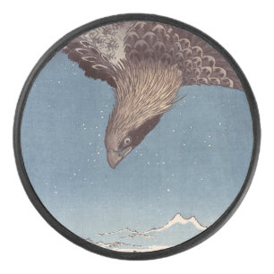 Utagawa Hiroshige - Fukagawa Susaki und Jumantsubo Eishockey Puck