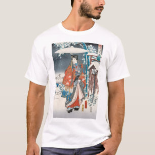 Utagawa Hiroshige - Geschichte von Genji, Elegante T-Shirt