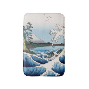 Utagawa Hiroshige - Meer vor Satta, Provinz Suruga Badematte