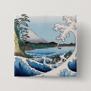 Utagawa Hiroshige - Meer vor Satta, Provinz Suruga Button