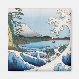 Utagawa Hiroshige - Meer vor Satta, Provinz Suruga Magnet