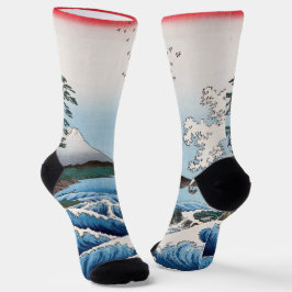Utagawa Hiroshige - Meer vor Satta, Provinz Suruga Socken