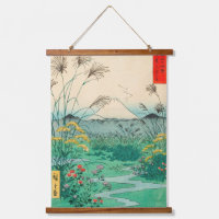 Utagawa Hiroshige - Otsuki Schlicht in der Provinz