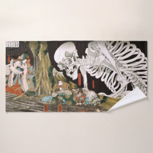 Utagawa Kuniyoshi Warrior vs Ghost, Art Japonais
