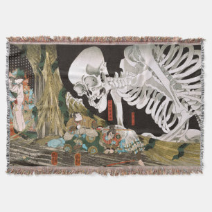 Utagawa Kuniyoshi Warrior vs. Ghost, japanische Ku Decke