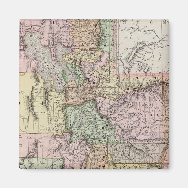 Utah 3 magnet (Vorne)