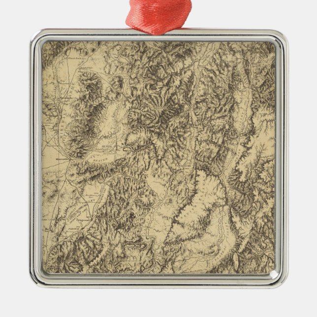 Utah 7 silbernes ornament (Vorne)