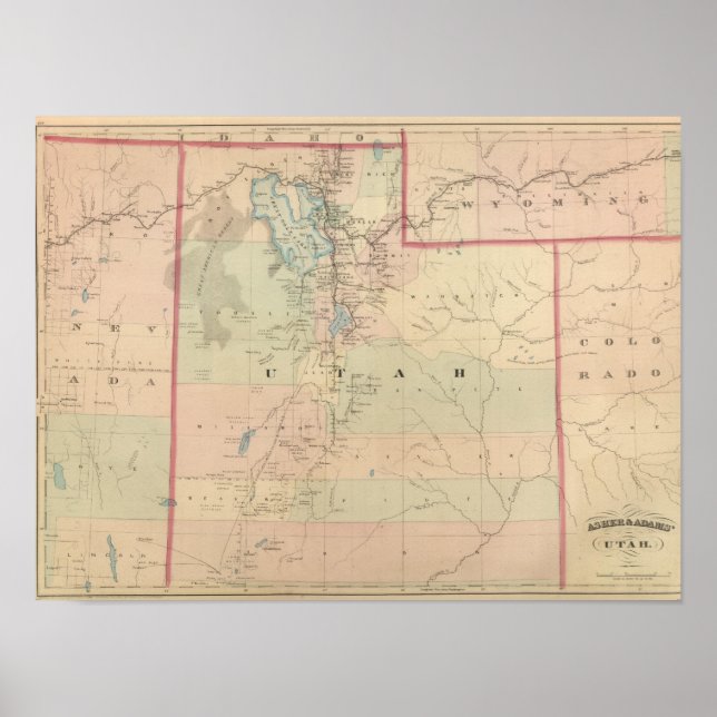 Utah 8 poster (Vorne)
