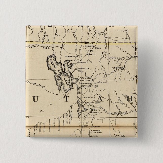 Utah 9 button (Vorderseite)