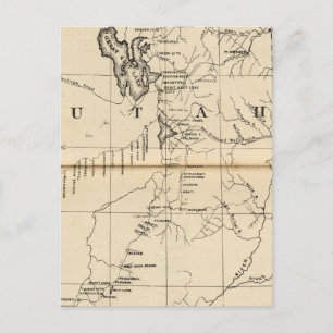 Utah 9 postkarte