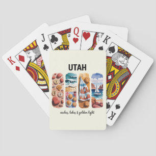 Utah – Arches, Seen & Goldenes Licht Spielkarten